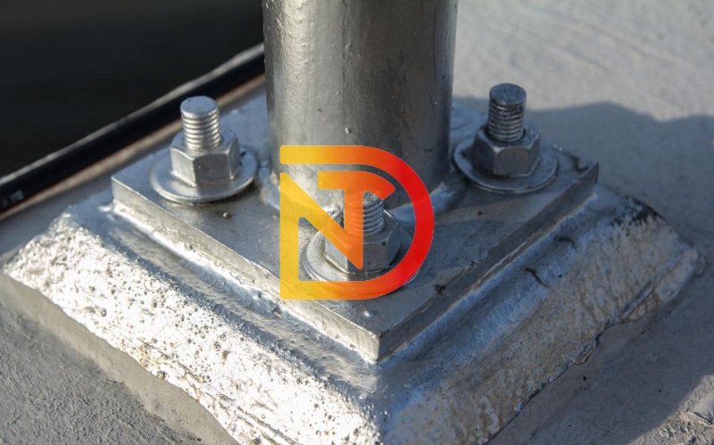 Độ dày bản mã chân cột thường từ 6-12mm.