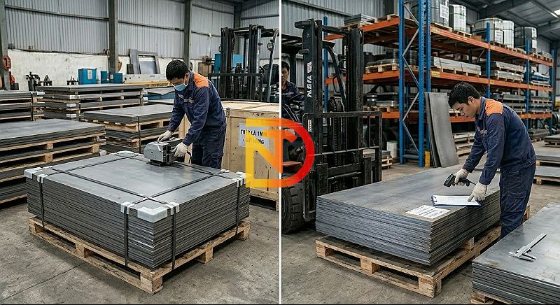 Thép ND, đơn vị cung cấp thép lá 1mm uy tín, giao hàng nhanh, giá tốt tại Hà Nội.
